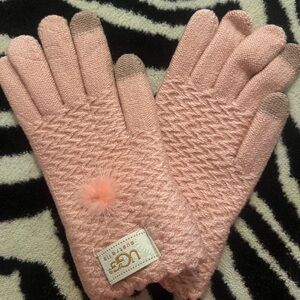 UGG Pink Gloves